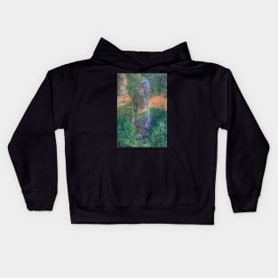 Wentworth Falls from Prince's Lookout Kids Hoodie